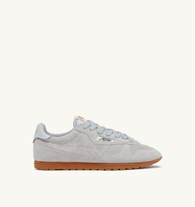 ZAPATILLAS WINDSPIN EN ANTE BLANCO HIELO