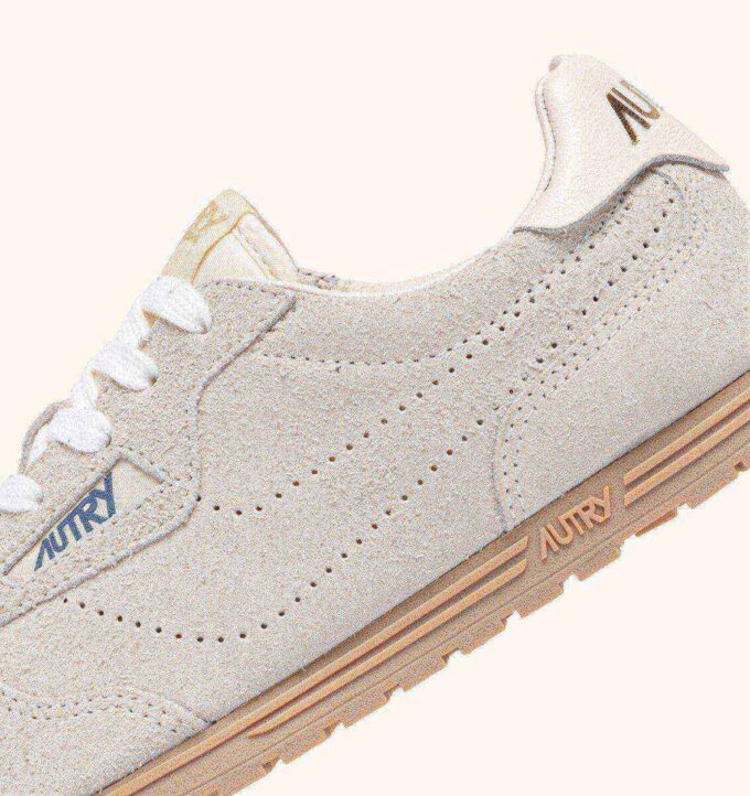 ZAPATILLAS WINDSPIN EN ANTE BLANCO ROJO ZAPATILLAS WINDSPIN EN ANTE BLANCO ROJO