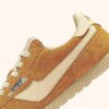 ZAPATILLAS WINDSPIN EN ANTE Y CUERO COLOR CADMIO Y COLINABO
