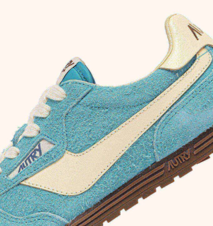 ZAPATILLAS WINDSPIN EN ANTE Y CUERO COLOR KYOTO Y RUTABAGA