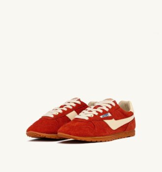 ZAPATILLAS WINDSPIN EN ANTE Y CUERO COLOR LORO Y COLINABO