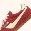 ZAPATILLAS WINDSPIN EN ANTE Y CUERO COLOR ROJO IMPERIAL Y COLINABO