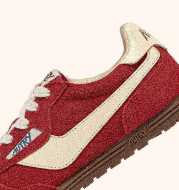 ZAPATILLAS WINDSPIN EN ANTE Y CUERO COLOR RUBÍ Y COLINABO ZAPATILLAS WINDSPIN EN ANTE Y CUERO COLOR RUBÍ Y COLINABO
