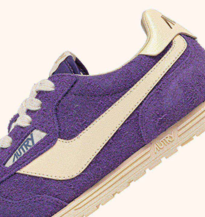 ZAPATILLAS WINDSPIN EN ANTE Y CUERO COLOR ULTRAVIOLETA Y COLINABO ZAPATILLAS WINDSPIN EN ANTE Y CUERO COLOR ULTRAVIOLETA Y COLINABO