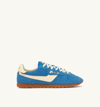 ZAPATILLAS WINDSPIN EN ANTE Y PIEL COLOR AZUL YATE Y COLINABO