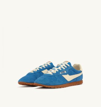 ZAPATILLAS WINDSPIN EN ANTE Y PIEL COLOR AZUL YATE Y COLINABO