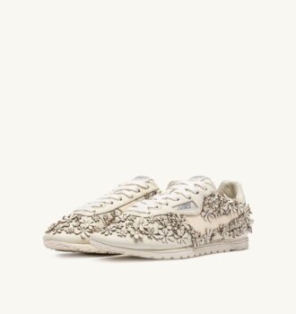 ZAPATILLAS WINDSPIN FLOWERS EN PIEL MARSHMALLOW